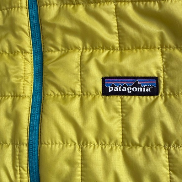 Patagonia Lime Green Puffer Jacket - Picture 2 of 6